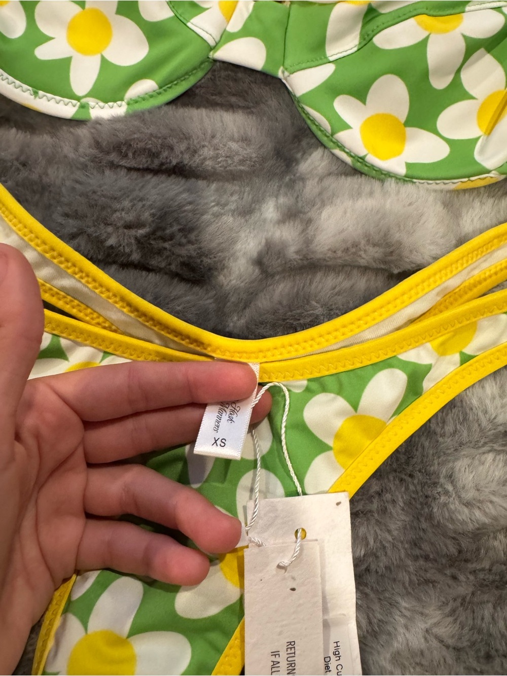 heavy manners diet mountain dew bikini high cut thong bottoms - Picture 2 of 4